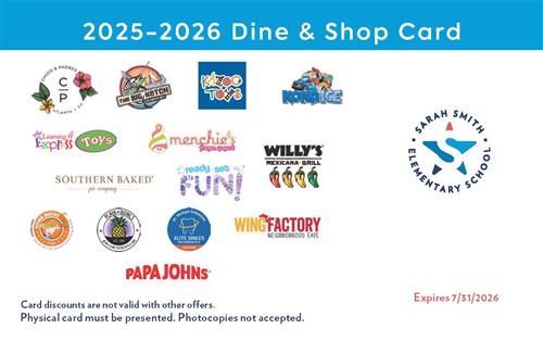 SRS Dine and Shop 25-26